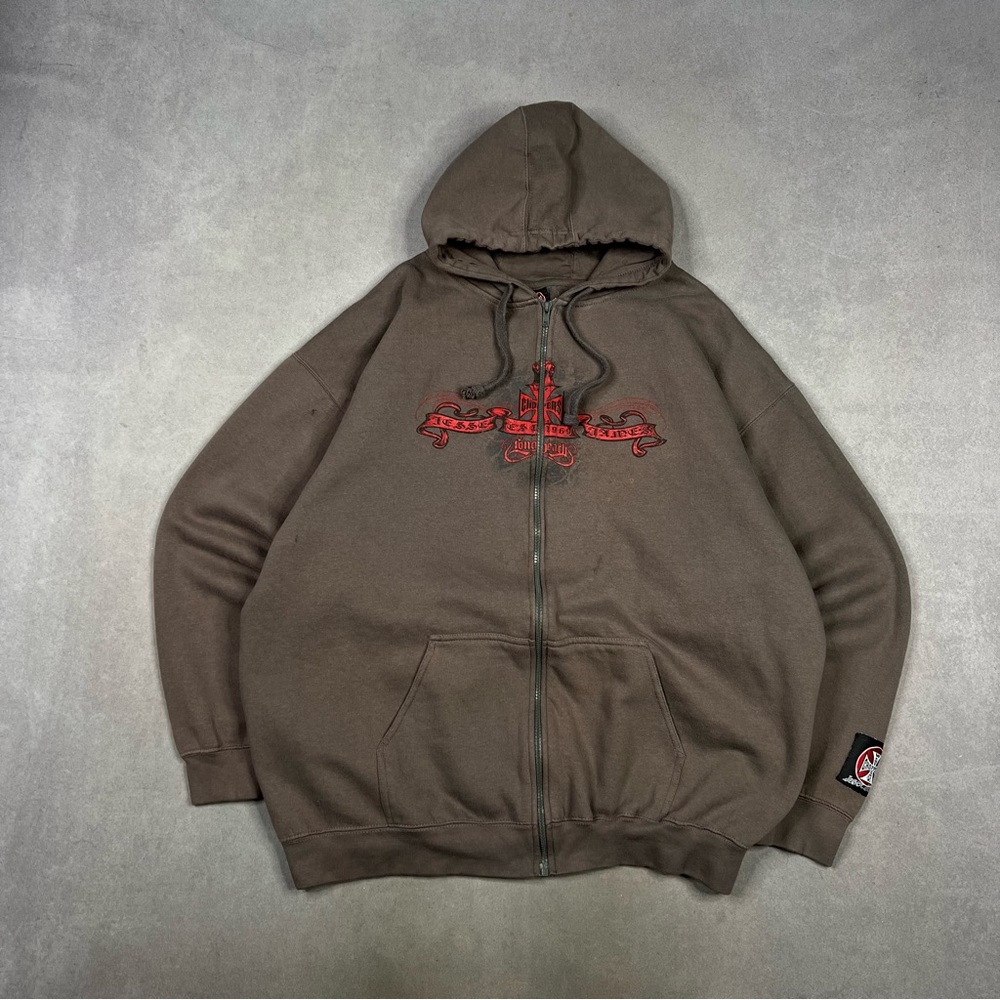 West Coast Choppers Hoodie with Red Graphic Y2K Vintage